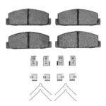 R1 Concepts 84-05 Mazda 6 Rear Optimum OE Pads & Hardware Kit