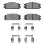 R1 Concepts 85-89 Acura Integra Front Optimum OE Pads & Hardware Kit