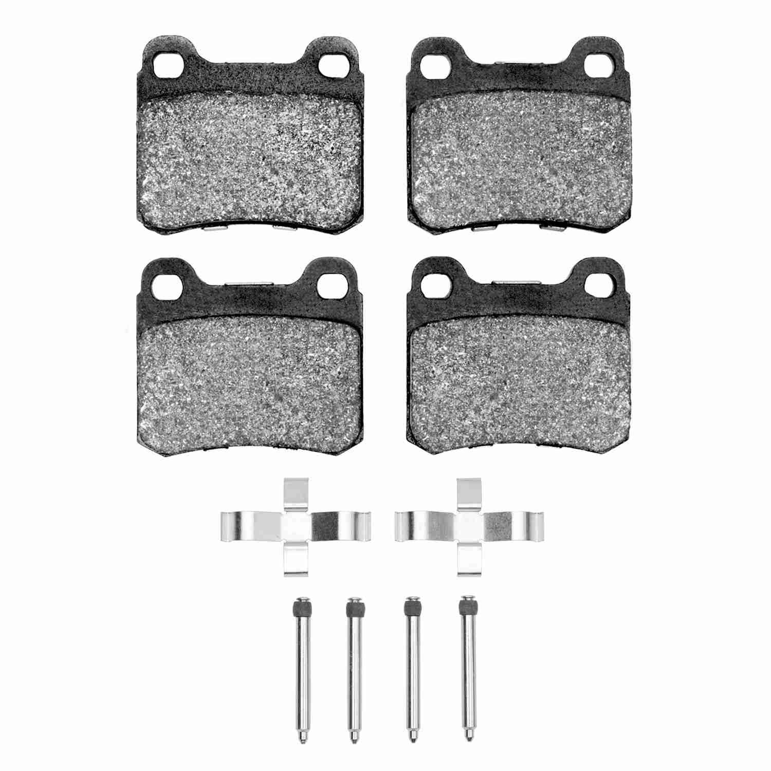 DF_2551033501_Fro.jpg R1 Concepts 83-95 Mercedes-Benz E300 Rear Optimum OE Pads & Hardware Kit - Image 1