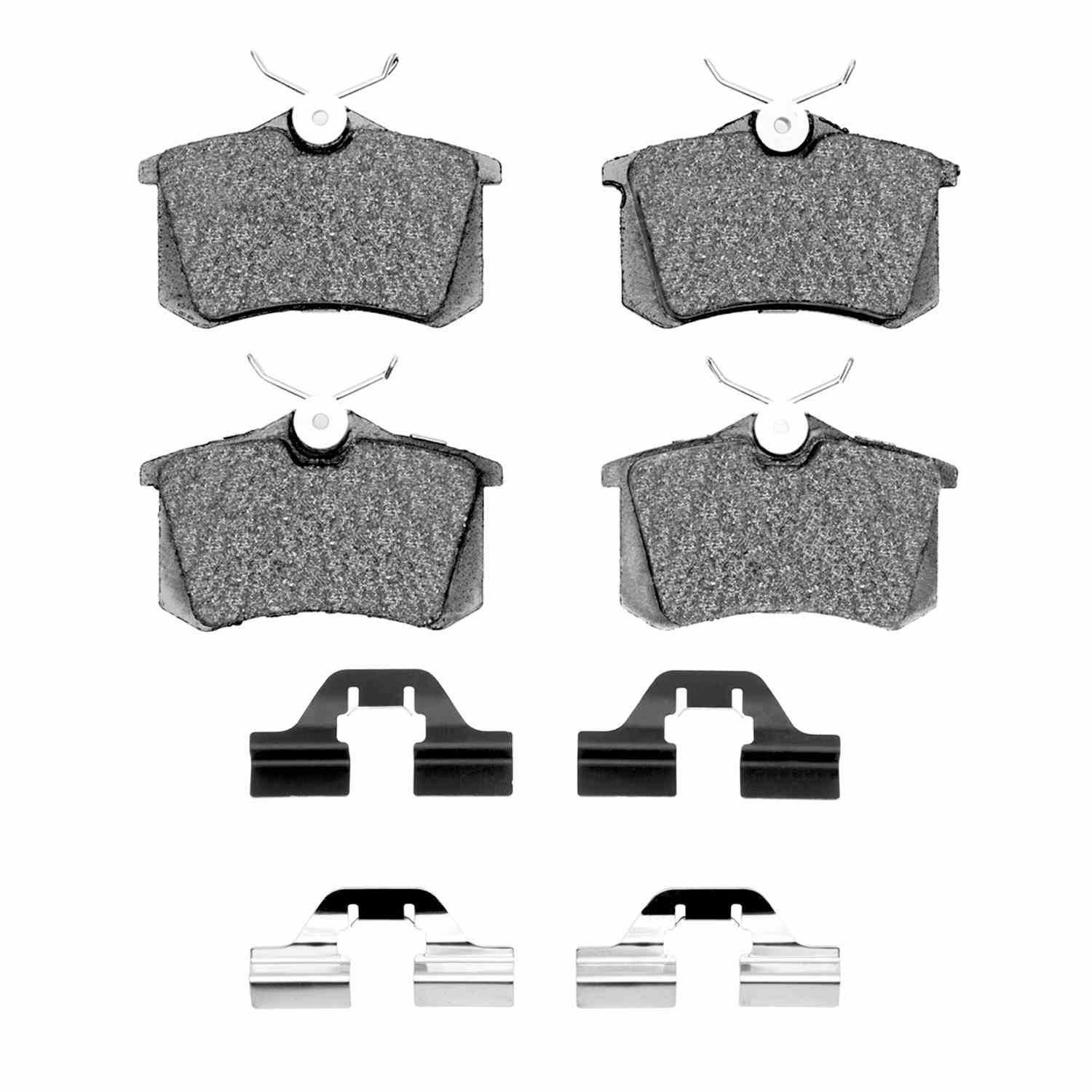DF_2551034001_Fro.jpg R1 Concepts 99-15 Audi TT Rear Optimum OE Pads & Hardware Kit - Image 1