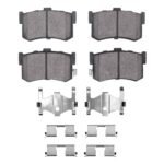 R1 Concepts 86-88 Acura Legend Rear Optimum OE Pads & Hardware Kit