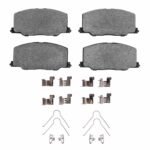 R1 Concepts 87-93 Lexus ES250 Front Optimum OE Pads & Hardware Kit