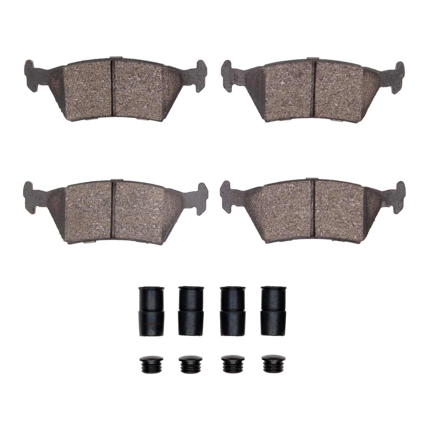 DF_2551038101_Fro.jpg R1 Concepts 85-88 Chrysler Daytona Rear Optimum OE Pads & Hardware Kit - Image 1
