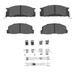 R1 Concepts 86-89 Toyota Van Front Optimum OE Pads & Hardware Kit