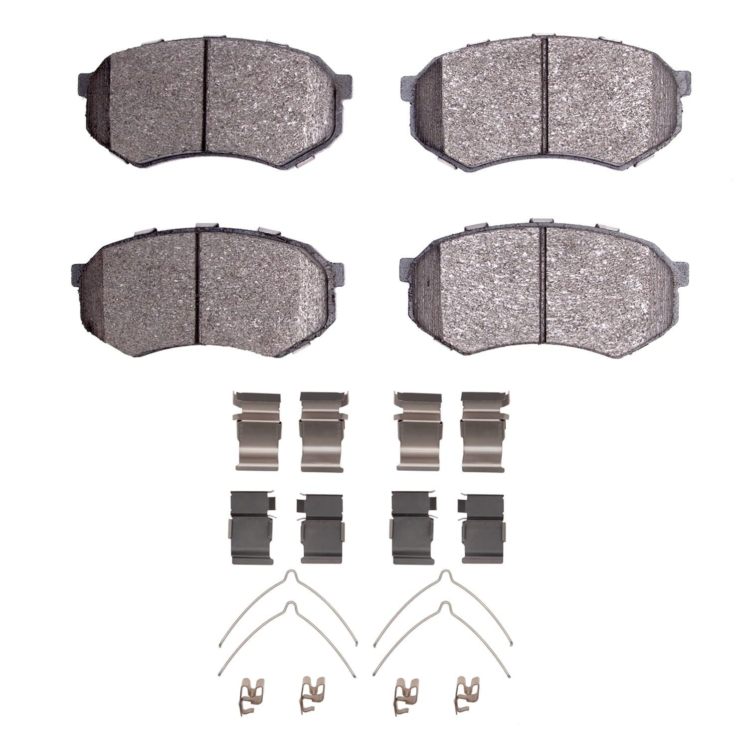 DF_2551038901_Fro.jpg R1 Concepts 88-95 Mazda 929 Front Optimum OE Brake Pads & Hardware Kit - Image 1