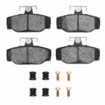R1 Concepts 88-00 Volvo 850 Rear Optimum OE Pads & Hardware Kit