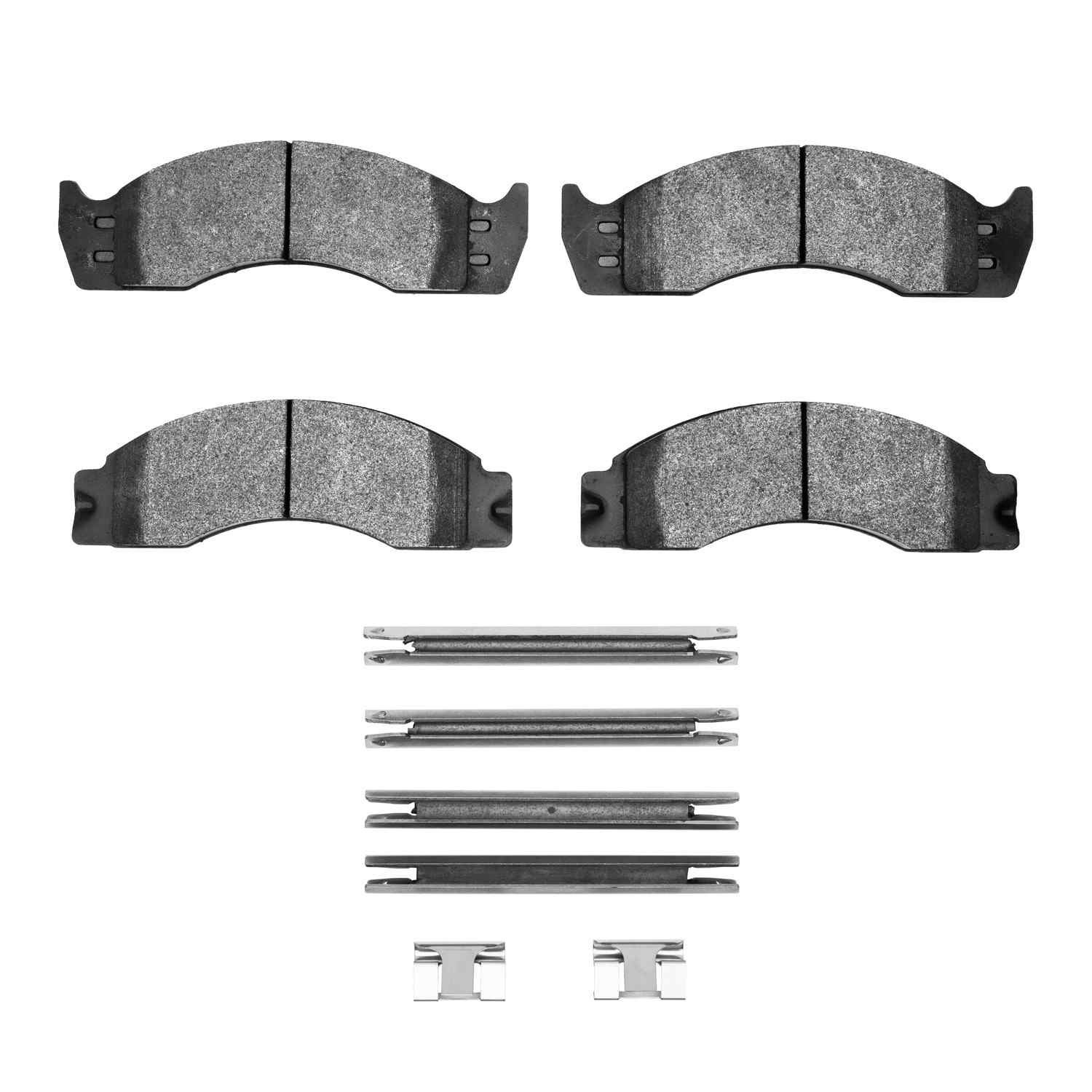 DF_2551041101_Fro.jpg R1 Concepts 88-07 Ford E-Super Duty Front/Rear Optimum OE Pads & Hardware Kit - Image 1