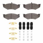 R1 Concepts 89-90 Chrysler LeBaron Front Optimum OE Pads & Hardware Kit