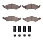 R1 Concepts 86-93 Ford Taurus (Excl SHO) Front Optimum OE Pads & Hardware Kit