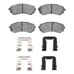 R1 Concepts 89-96 Nissan 240SX Front Optimum OE Pads & Hardware Kit
