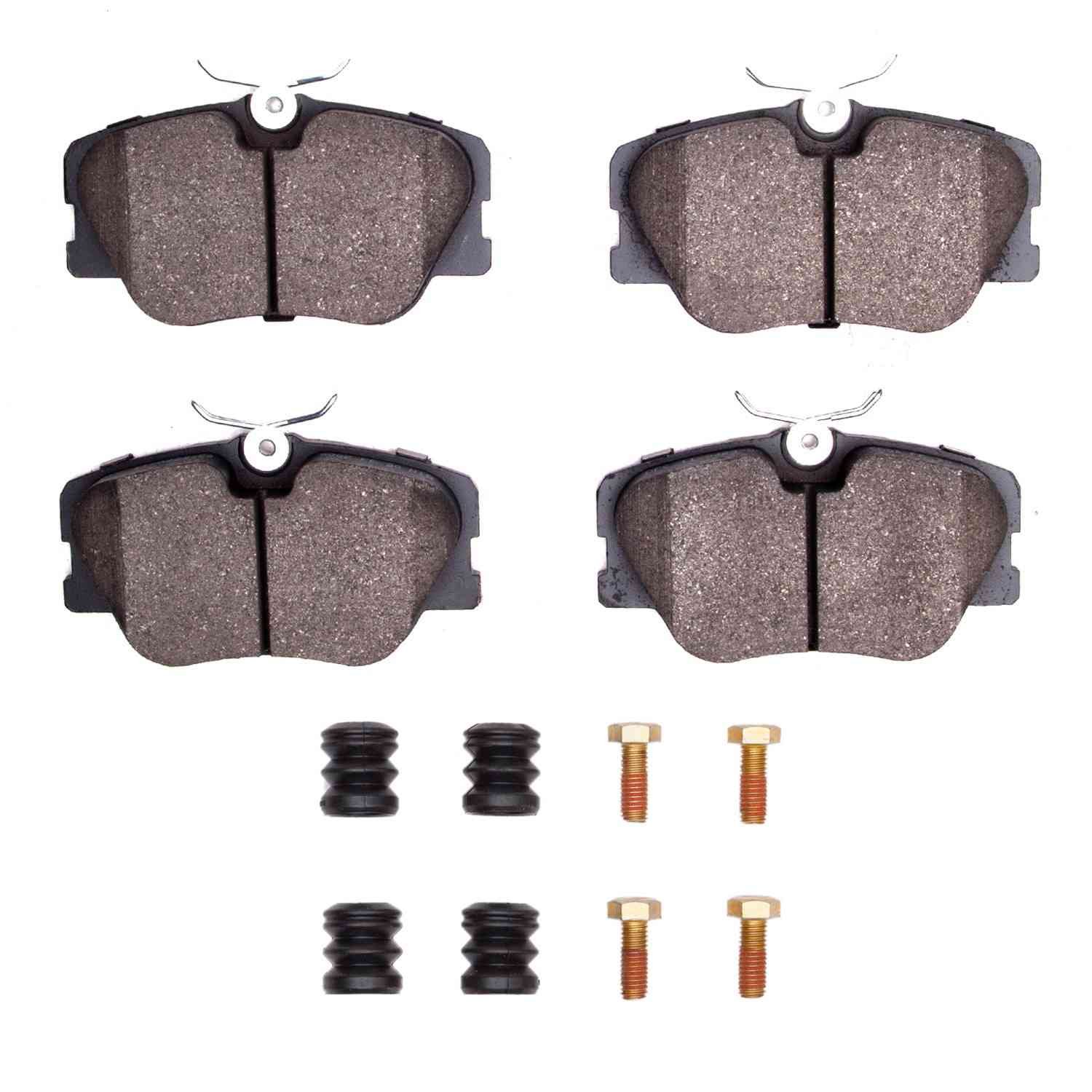DF_2551042301_Fro.jpg R1 Concepts 84-95 Mercedes-Benz 300TE Front Optimum OE Pads & Hardware Kit - Image 1