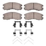 R1 Concepts 88-89 Toyota Celica Front Optimum OE Pads & Hardware Kit