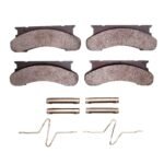 R1 Concepts 86-94 Ford E-350 Econoline Front Optimum OE Pads & Hardware Kit