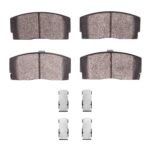 R1 Concepts 88-92 Daihatsu CHARADE Front Optimum OE Pads & Hardware Kit