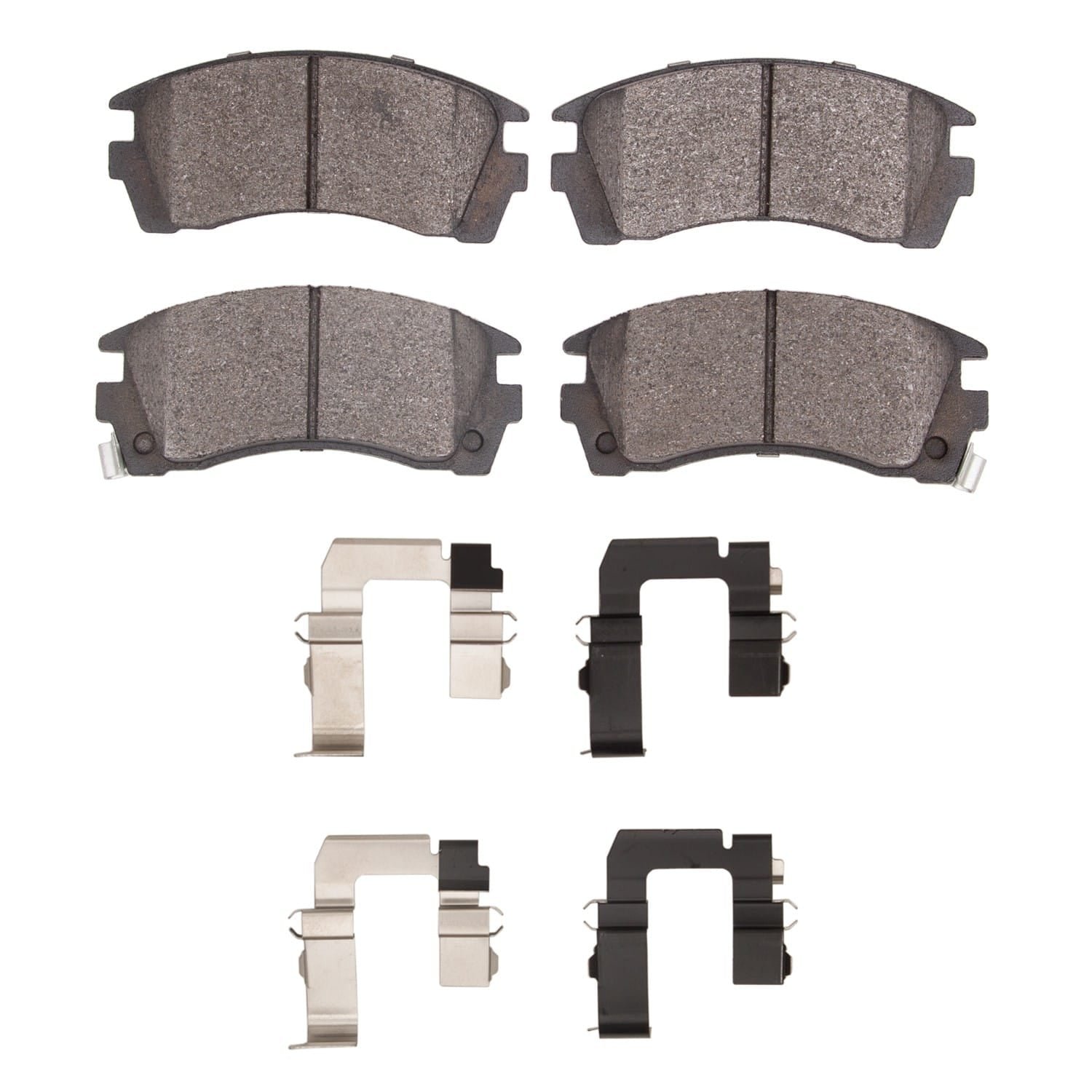 DF_2551050901_Fro.jpg R1 Concepts 91-06 Nissan NX Front Optimum OE Pads & Hardware Kit - Image 1