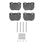 R1 Concepts 94-99 Land Rover Discovery Front Optimum OE Pads & Hardware Kit