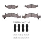 R1 Concepts 91-92 Dodge Monaco Front Optimum OE Pads & Hardware Kit