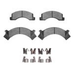 R1 Concepts 88-97 Chevrolet W3500 Gas Engine Front Optimum OE Pads & Hardware Kit