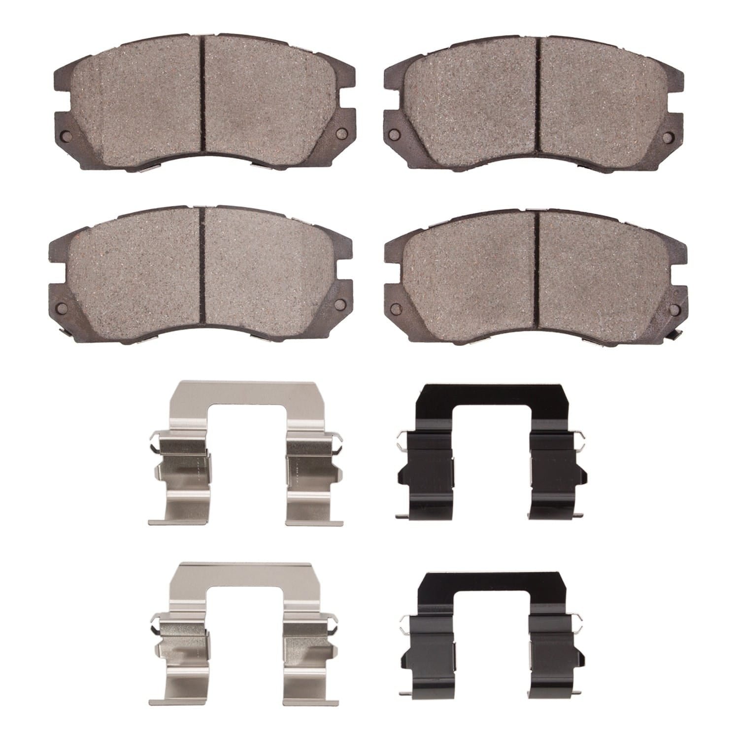 DF_2551056301_Fro.jpg R1 Concepts 90-96 Subaru Legacy Front Optimum OE Pads & Hardware Kit - Image 1