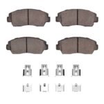 R1 Concepts 86-93 Mazda B2200 Front Optimum OE Brake Pads & Hardware Kit