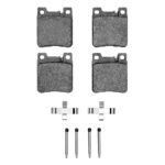 R1 Concepts 91-03 Mercedes-Benz 300SE Rear Optimum OE Pads & Hardware Kit