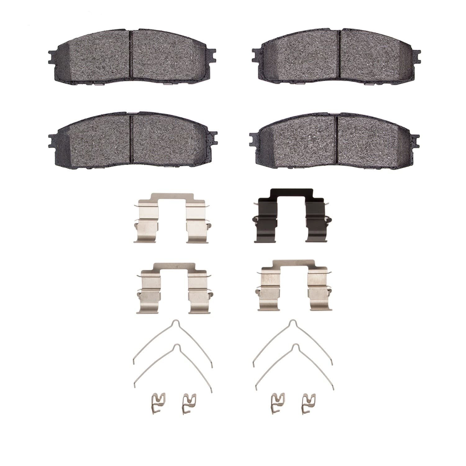 DF_2551062201_Fro.jpg R1 Concepts 84-87 Toyota Cressida Rear Optimum OE Pads & Hardware Kit - Image 1