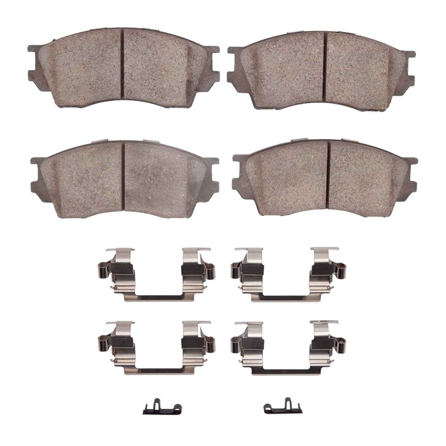 DF_2551064301_Fro.jpg R1 Concepts 95-02 Mazda Millenia Front Optimum OE Pads & Hardware Kit - Image 1