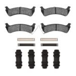 R1 Concepts 95-03 Ford Windstar Rear Optimum OE Pads & Hardware Kit