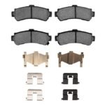 R1 Concepts 95-00 Nissan 200SX Rear Optimum OE Brake Pads & Hardware Kit