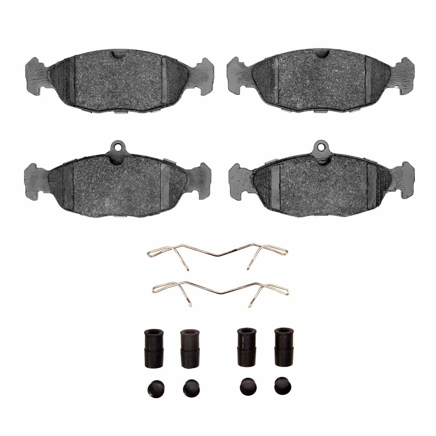 DF_2551068801_Fro.jpg R1 Concepts 95-99 Chevrolet TIGRA (Mexico) Front/Rear Optimum OE Pads & Hardware Kit - Image 1