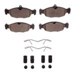 R1 Concepts 97-06 Jaguar Vanden Plas Rear Optimum OE Pads & Hardware Kit