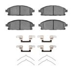 R1 Concepts 96-04 Infiniti QX4 Front Optimum OE Pads & Hardware Kit