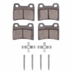 R1 Concepts 95-97 Kia Sephia Rear Optimum OE Pads & Hardware Kit
