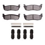 R1 Concepts 97-11 Ford F-250 2WD (Excl Super Duty) Rear Optimum OE Pads & Hardware Kit