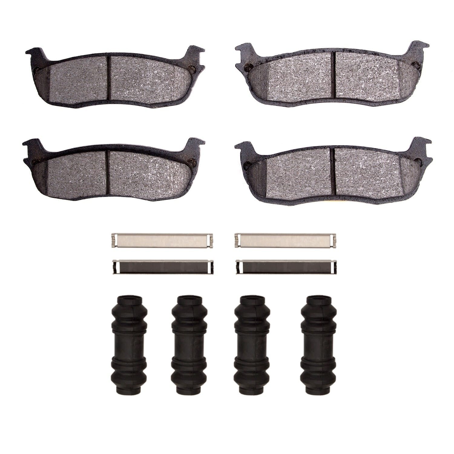 DF_2551071101_Fro.jpg R1 Concepts 97-11 Ford F-250 2WD (Excl Super Duty) Rear Optimum OE Pads & Hardware Kit - Image 1