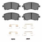 R1 Concepts 97-03 Subaru Forester Front Optimum OE Pads & Hardware Kit
