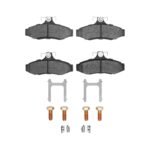 R1 Concepts 97-04 Daewoo Leganza Rear Optimum OE Pads & Hardware Kit