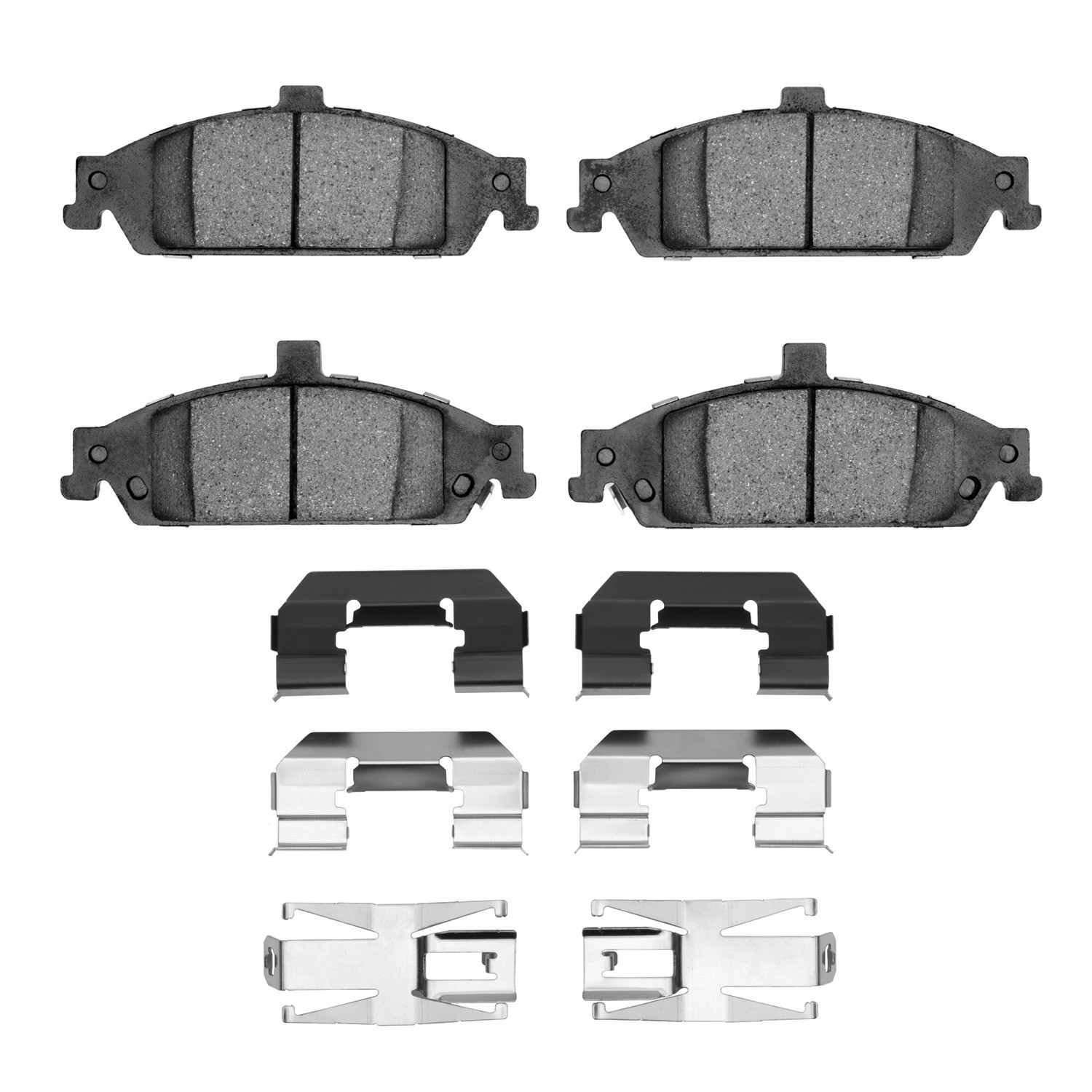DF_2551072701_Fro.jpg R1 Concepts 97-05 Chevrolet Classic Front Optimum OE Pads & Hardware Kit - Image 1