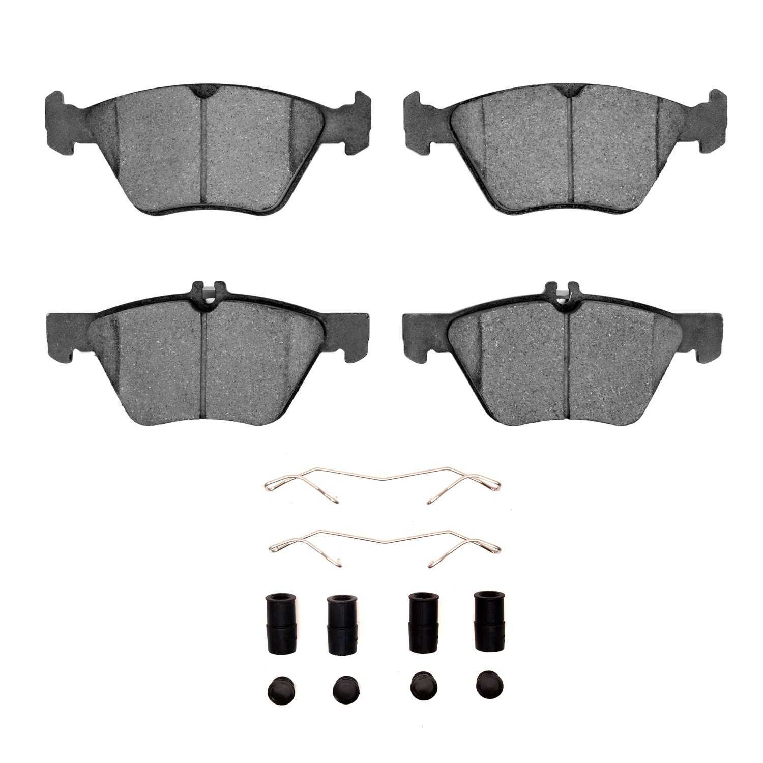DF_2551074001_Fro.jpg R1 Concepts 96-08 Chrysler Crossfire Front Optimum OE Pads & Hardware Kit - Image 1