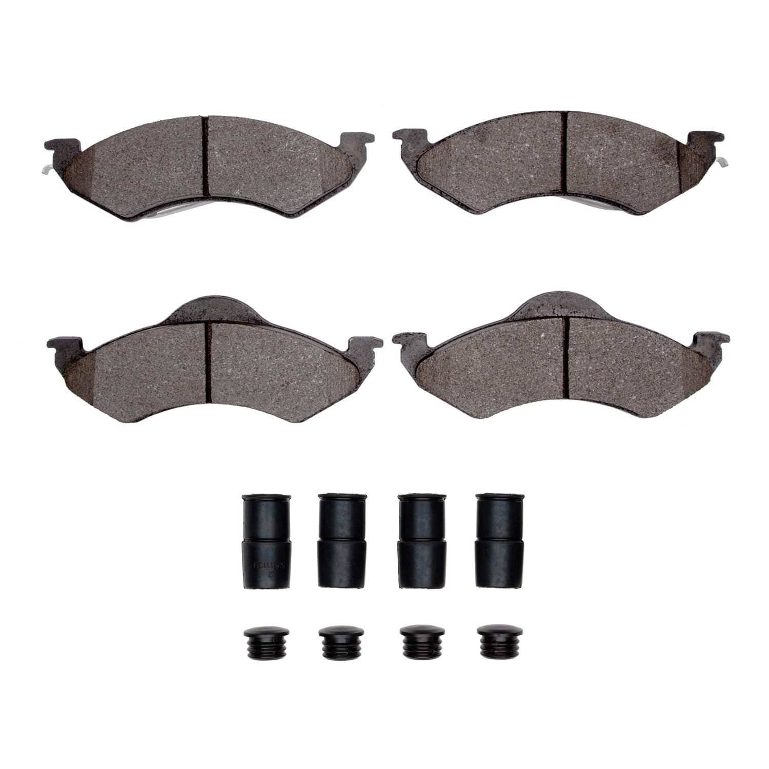 DF_2551074601_Fro.jpg R1 Concepts 98-99 Dodge Dakota RWD Front Optimum OE Pads & Hardware Kit - Image 1