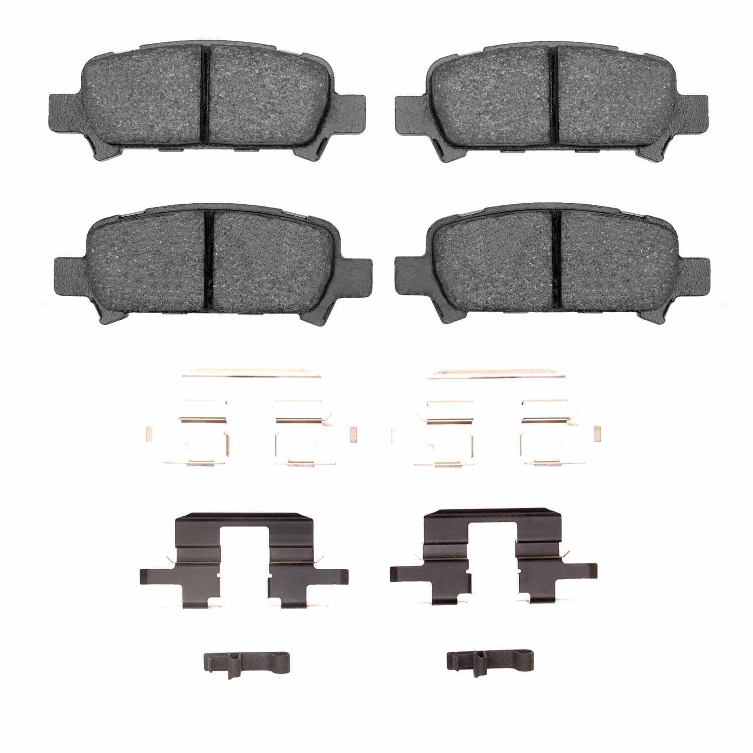 DF_2551077001_Fro.jpg R1 Concepts 98-06 Subaru Baja Rear Optimum OE Pads & Hardware Kit - Image 1