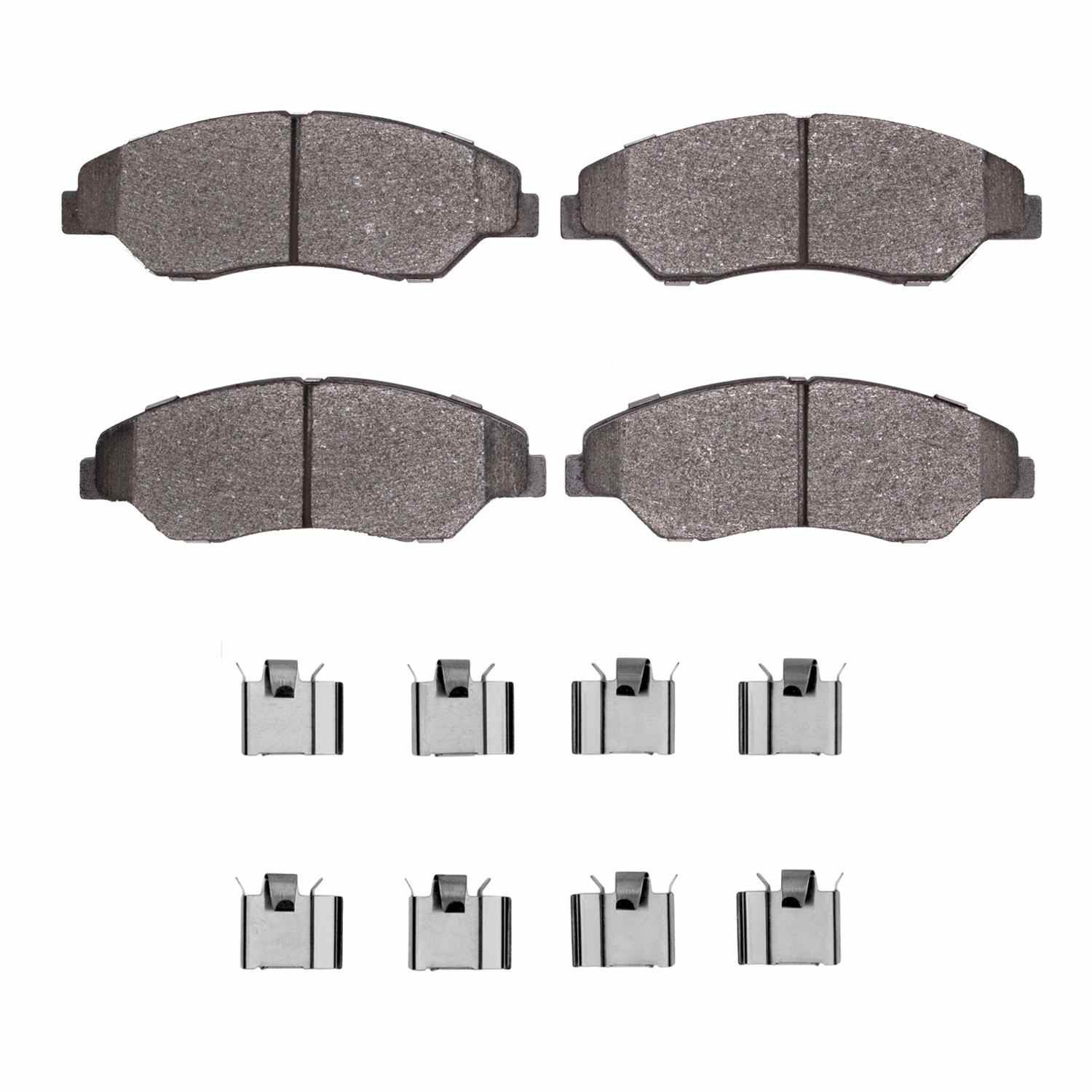 DF_2551077401_Fro.jpg R1 Concepts 98-02 Kia Sportage (USA/Canada) Front Optimum OE Pads & Hardware Kit - Image 1
