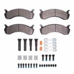 R1 Concepts 98-25 Beaver Motorcoach CONTESSA Front/Rear Optimum OE Pads & Hardware Kit