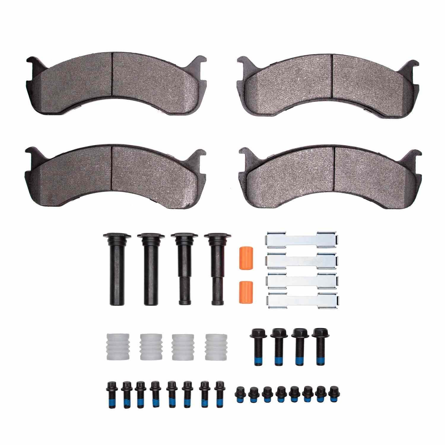 DF_2551078601_Fro.jpg R1 Concepts 98-25 Beaver Motorcoach CONTESSA Front/Rear Optimum OE Pads & Hardware Kit - Image 1