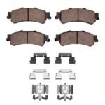 R1 Concepts 99-11 Cadillac DeVille Rear Optimum OE Pads & Hardware Kit