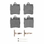 R1 Concepts 96-11 Mercedes-Benz C230 Rear Optimum OE Pads & Hardware Kit