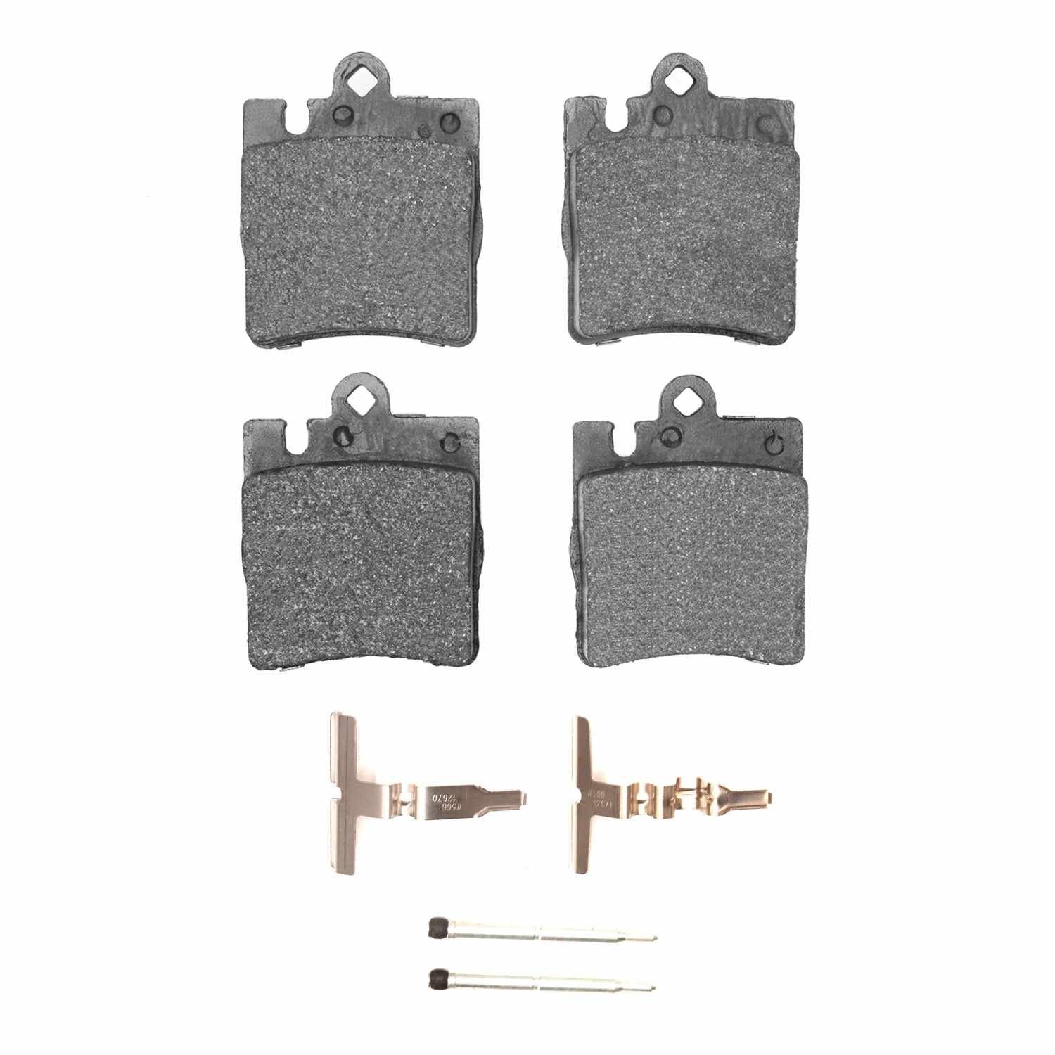 DF_2551087601_Fro.jpg R1 Concepts 96-11 Mercedes-Benz C230 Rear Optimum OE Pads & Hardware Kit - Image 1