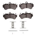 R1 Concepts 03-18 Volkswagen Touareg Front Optimum OE Brake Pads and Hardware Kit