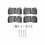 R1 Concepts 95-05 Lamborghini Murcielago Rear Optimum OE Brake Pads and Hardware Kit