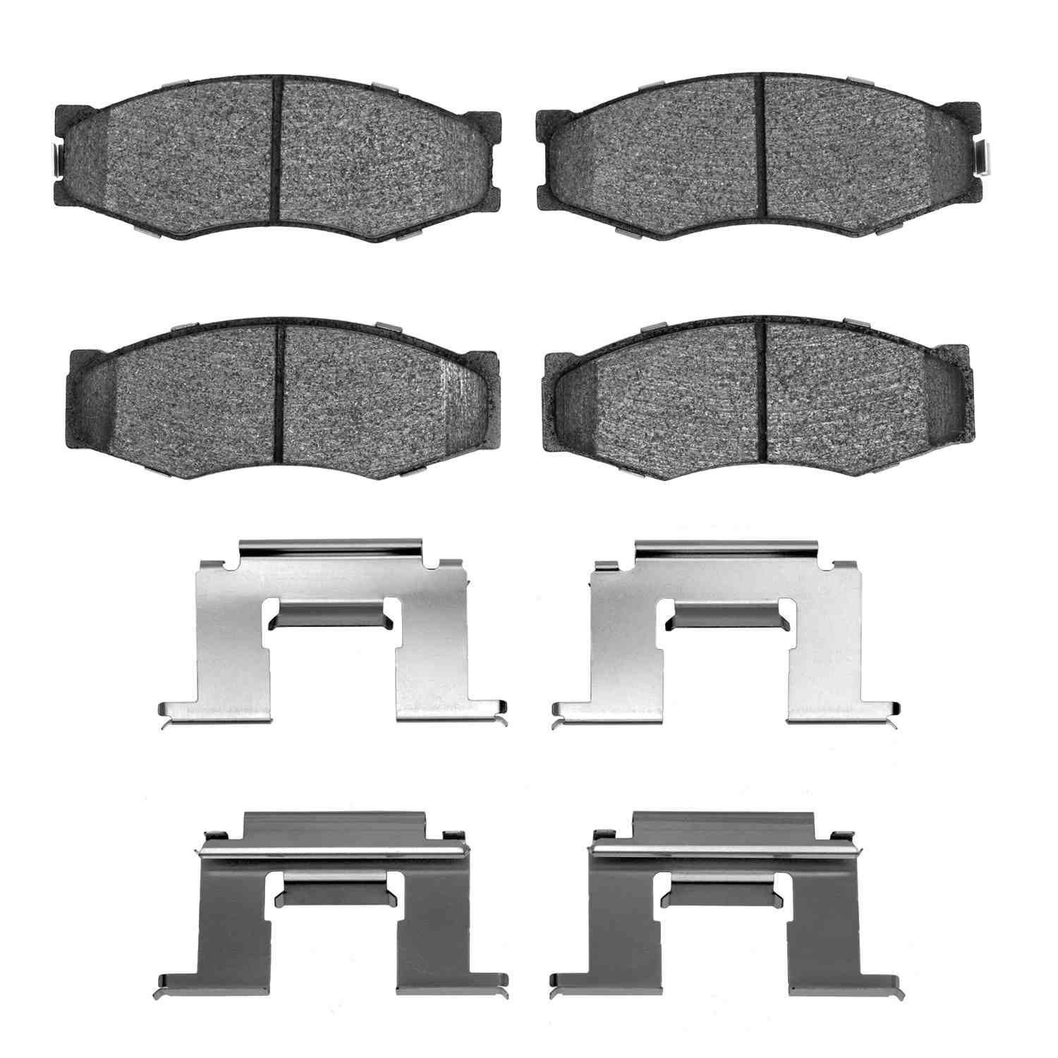 DF_2552026601_Fro.jpg R1 Concepts 82-97 Infiniti M30 Front Optimum OE Brake Pads & Hardware Kit - Image 1